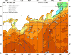 関東・東海海況速報/広域(2019/08/26)