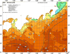 関東・東海海況速報/広域(2019/08/27)