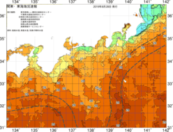 関東・東海海況速報/広域(2019/08/28)
