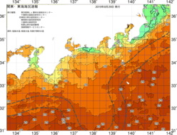 関東・東海海況速報/広域(2019/08/29)
