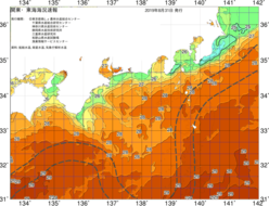 関東・東海海況速報/広域(2019/08/31)