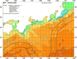 関東・東海海況速報/広域(2019/09/01)