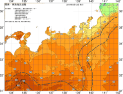 関東・東海海況速報/広域(2019/09/12)