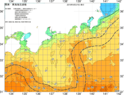 関東・東海海況速報/広域(2019/09/27)