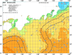 関東・東海海況速報/広域(2019/09/30)