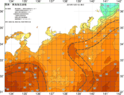 関東・東海海況速報/広域(2019/10/01)