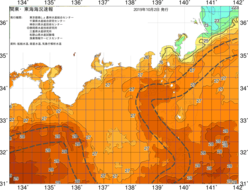 関東・東海海況速報/広域(2019/10/02)