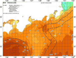 関東・東海海況速報/広域(2019/10/04)