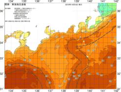 関東・東海海況速報/広域(2019/10/05)