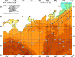 関東・東海海況速報/広域(2019/10/08)