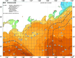 関東・東海海況速報/広域(2019/10/11)