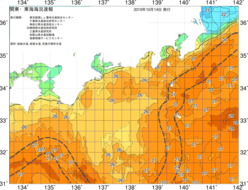 関東・東海海況速報/広域(2019/10/14)