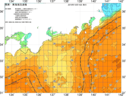 関東・東海海況速報/広域(2019/10/15)
