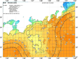 関東・東海海況速報/広域(2019/10/17)