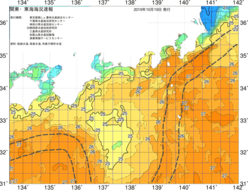 関東・東海海況速報/広域(2019/10/19)