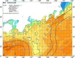 関東・東海海況速報/広域(2019/10/20)