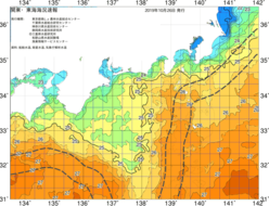 関東・東海海況速報/広域(2019/10/26)