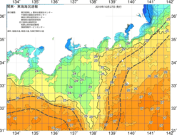 関東・東海海況速報/広域(2019/10/27)