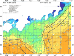 関東・東海海況速報/広域(2019/10/31)