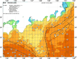 関東・東海海況速報/広域(2019/11/01)