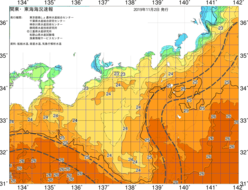 関東・東海海況速報/広域(2019/11/02)