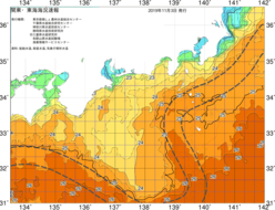 関東・東海海況速報/広域(2019/11/03)