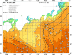 関東・東海海況速報/広域(2019/11/04)