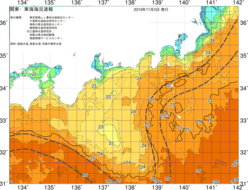 関東・東海海況速報/広域(2019/11/05)