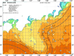 関東・東海海況速報/広域(2019/11/06)