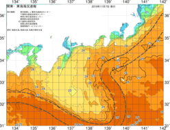 関東・東海海況速報/広域(2019/11/07)