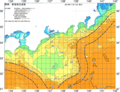 関東・東海海況速報/広域(2019/11/17)