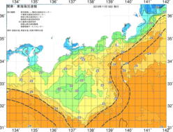 関東・東海海況速報/広域(2019/11/18)