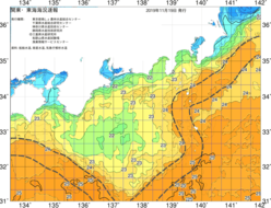 関東・東海海況速報/広域(2019/11/19)