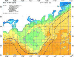 関東・東海海況速報/広域(2019/11/22)