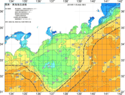 関東・東海海況速報/広域(2019/11/26)