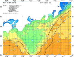関東・東海海況速報/広域(2019/11/29)