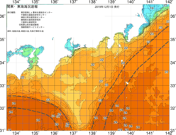 関東・東海海況速報/広域(2019/12/01)