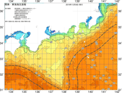 関東・東海海況速報/広域(2019/12/08)