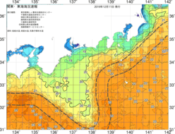 関東・東海海況速報/広域(2019/12/11)