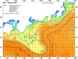 関東・東海海況速報/広域(2019/12/13)