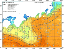 関東・東海海況速報/広域(2019/12/18)