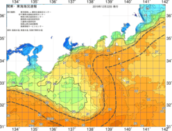 関東・東海海況速報/広域(2019/12/22)