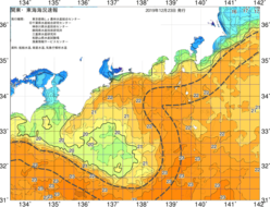 関東・東海海況速報/広域(2019/12/23)