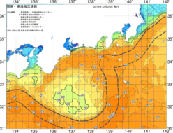 関東・東海海況速報/広域(2019/12/25)