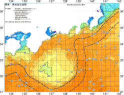 関東・東海海況速報/広域(2019/12/27)