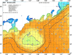 関東・東海海況速報/広域(2019/12/28)