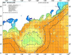 関東・東海海況速報/広域(2019/12/29)