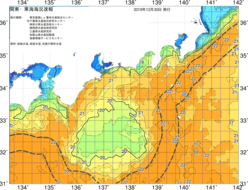 関東・東海海況速報/広域(2019/12/30)