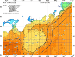 関東・東海海況速報/広域(2020/01/03)