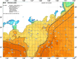 関東・東海海況速報/広域(2020/01/07)